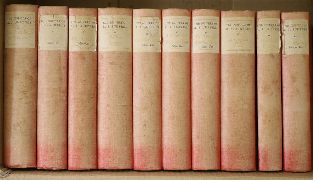 The novels of R. S. Surtees, 10 volumes